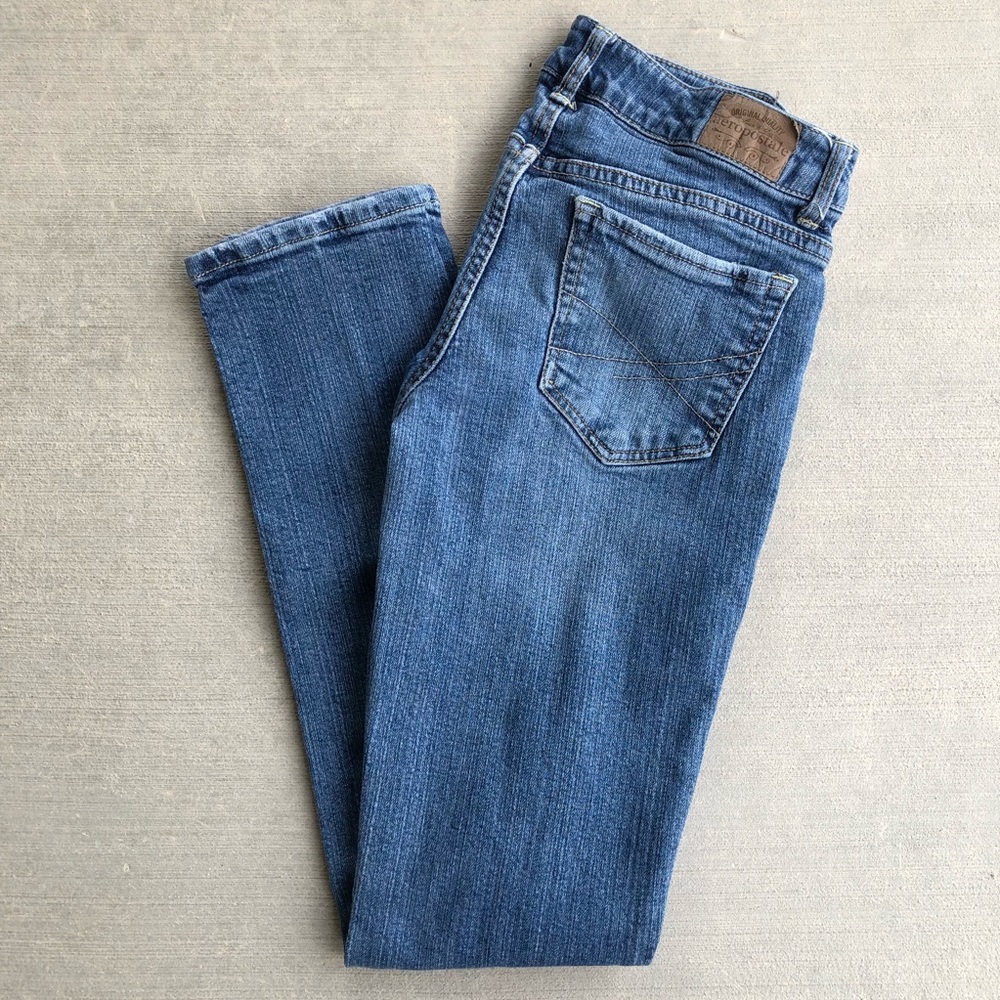 Aéropostale Bayla Skinny 1/2 Short Jeans